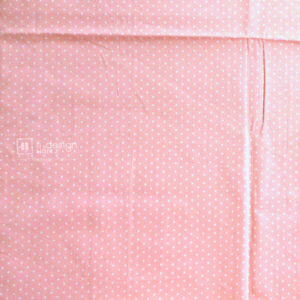 Cotton Fabric Singapore: Basic - Polka Dots - Salmon - Cotton Fabric「 ii Design Workz 」