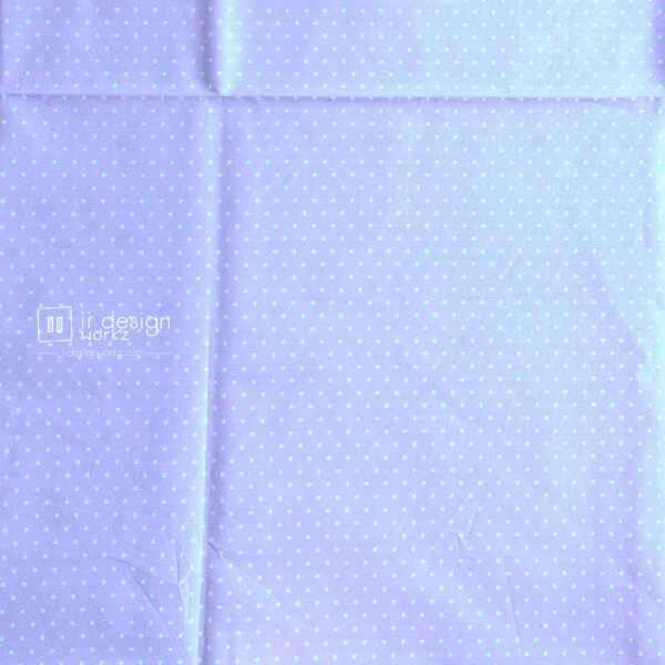 Cotton Fabric Singapore: Basic - Polka Dots - Violet - Cotton Fabric「 ii Design Workz 」
